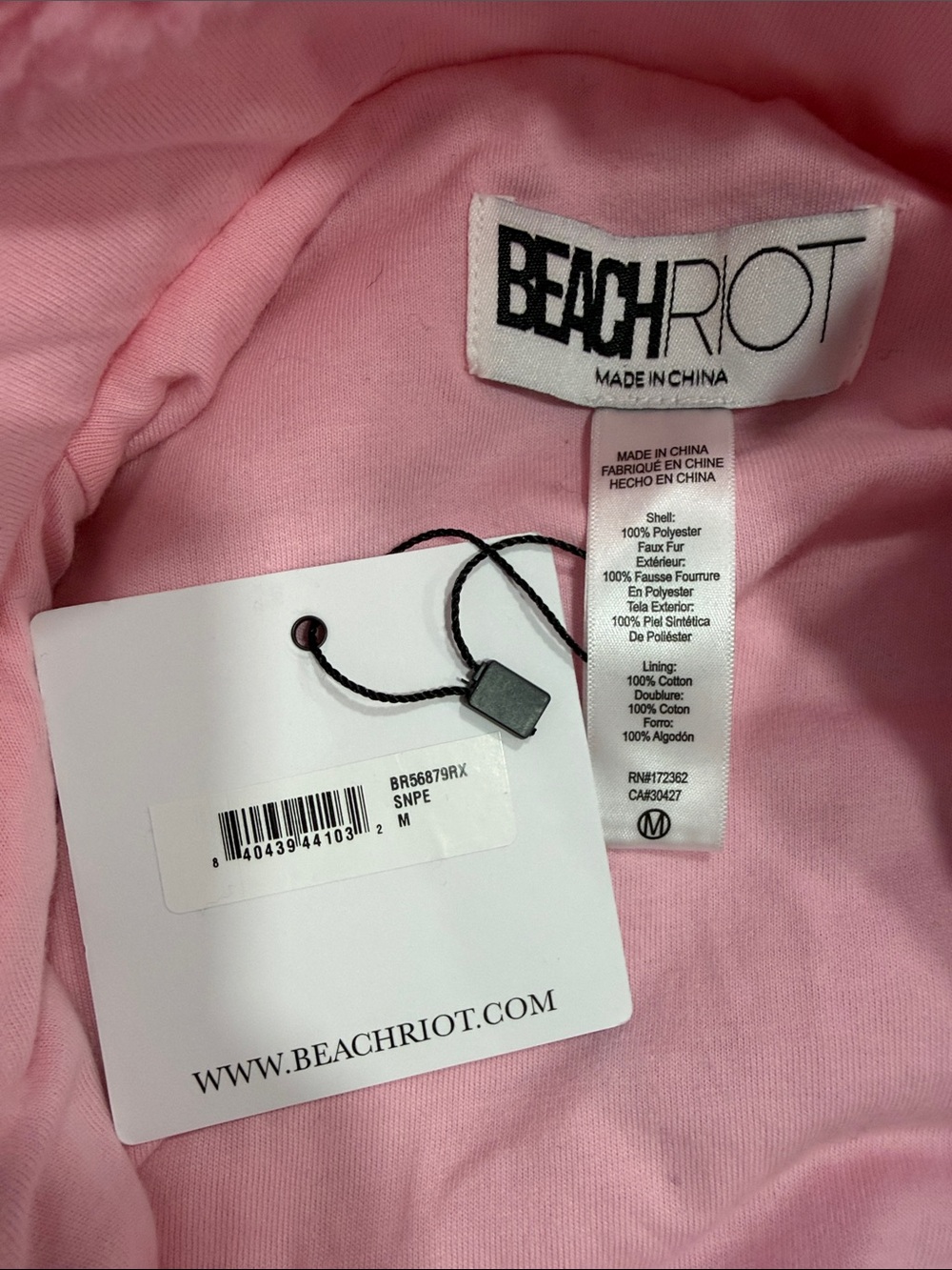 Beach Riot Leona Sherpa Snowy Peaks, Medium - Picture 10 of 12
